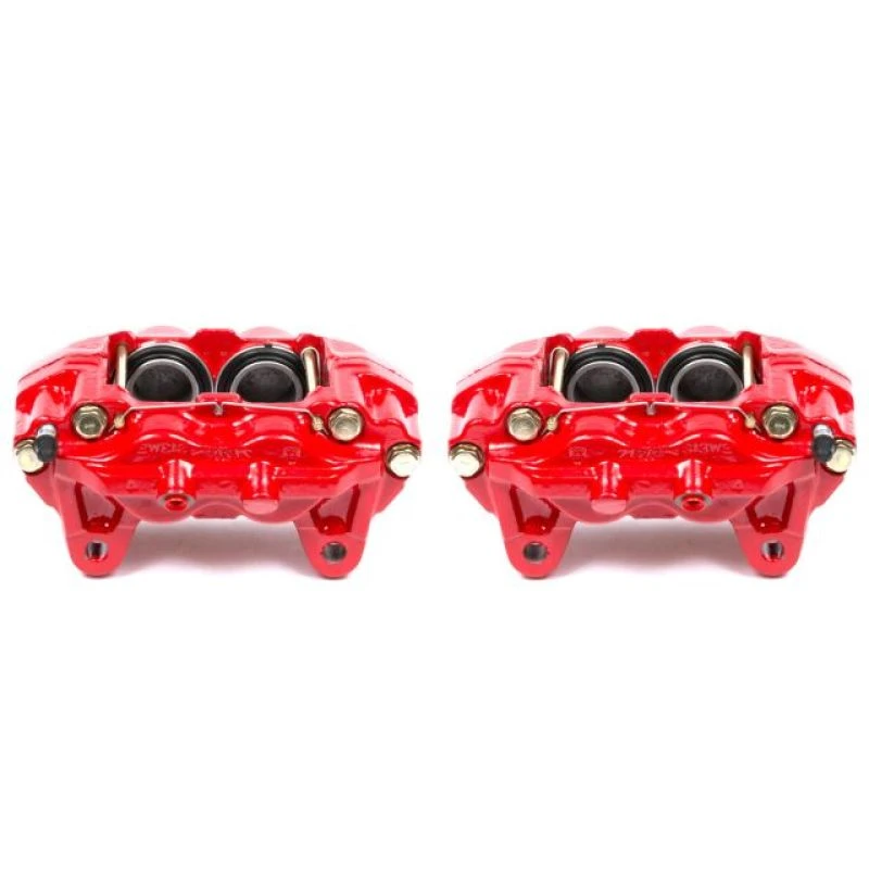 Power Stop 01-03 Toyota Sequoia Front Red Calipers w/o Brackets - Pair