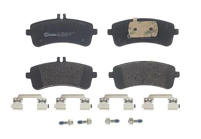 Brembo 13-19 Mercedes-Benz SL63 AMG/13-18 SL65 AMG Hinten Premium Low-Met OE-Äquivalent Pad