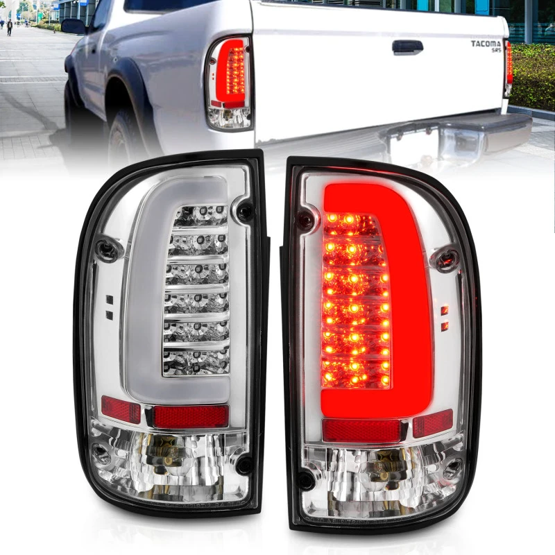 ANZO 95-00 Toyota Tacoma LED-Rückfahrscheinwerfer Chromgehäuse Klarglas (Paar)