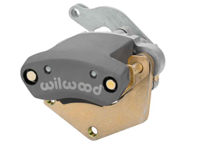 Wilwood LH MC4 Mechanical Parking Brake Caliper - 2.00in Bracket - 1.10in Disc - Ty3 Hard Ano