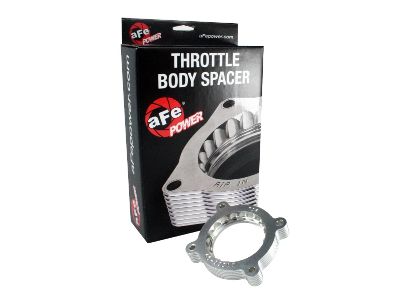 AFE Silver Bullet Throttle Body Spacer 11-12 Ford F-150 V6 3.5L (tt) EcoBoost