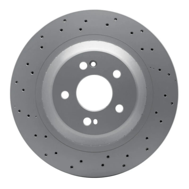 DFC 14-21 Mercedes-Benz S550E Rear Drilled GeoSPEC Coated Rotor