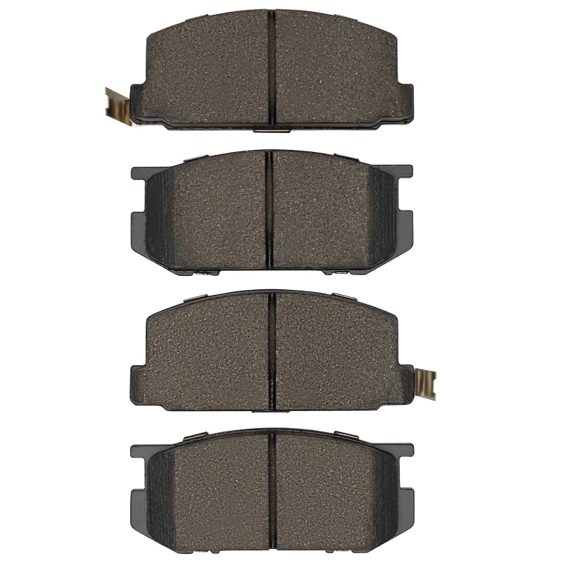 DFC 80-89 Subaru GL Front 5000 Advanced Semi Metallic Brake Pads and Hardware Kit