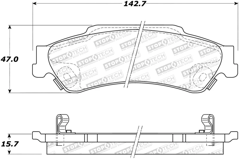 StopTech Street Brake Pads