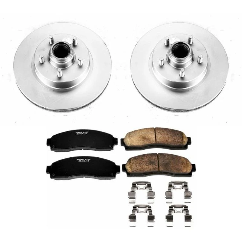powerstop_CRK1857-67945c865a1ea Power Stop 03-09 Ford Ranger Front Z17 Evolution Geomet Coated Brake Kit