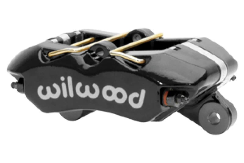 Wilwood Caliper-Forged Dynapro 5.25in Mount/ 4 - 1.98in Pistons/.81in x 13.06in. Rotor - Black
