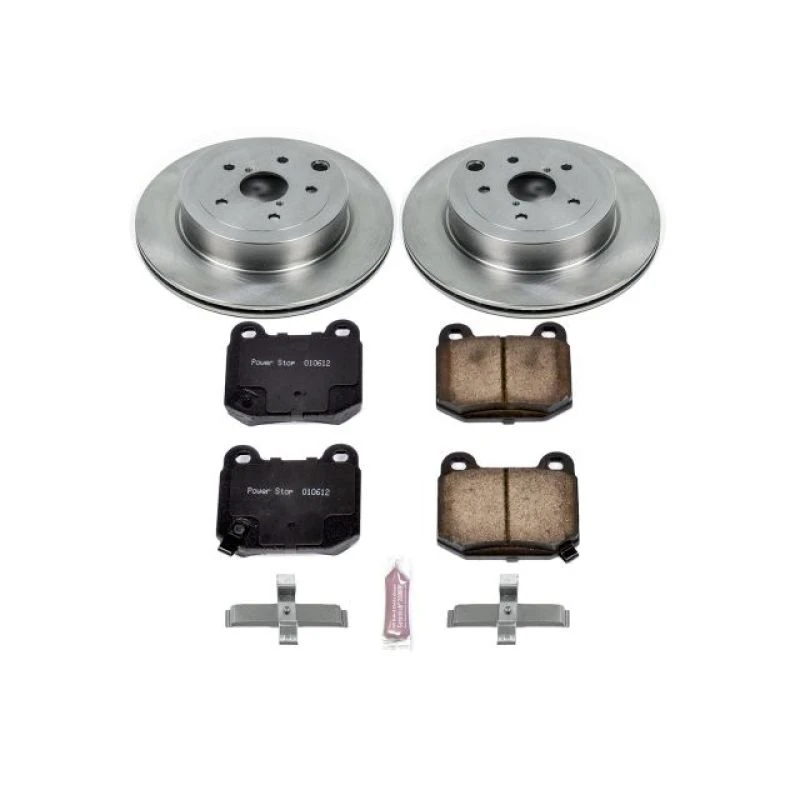 Power Stop Autospecialty Brake Kit for 08-14 Subaru Impreza Rear