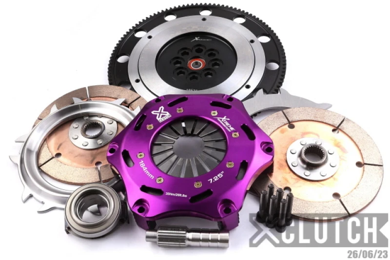 XClutch 97-01 Acura Integra RS 1.8L 7.25in Zwillings-Festkeramik-Kupplungssatz