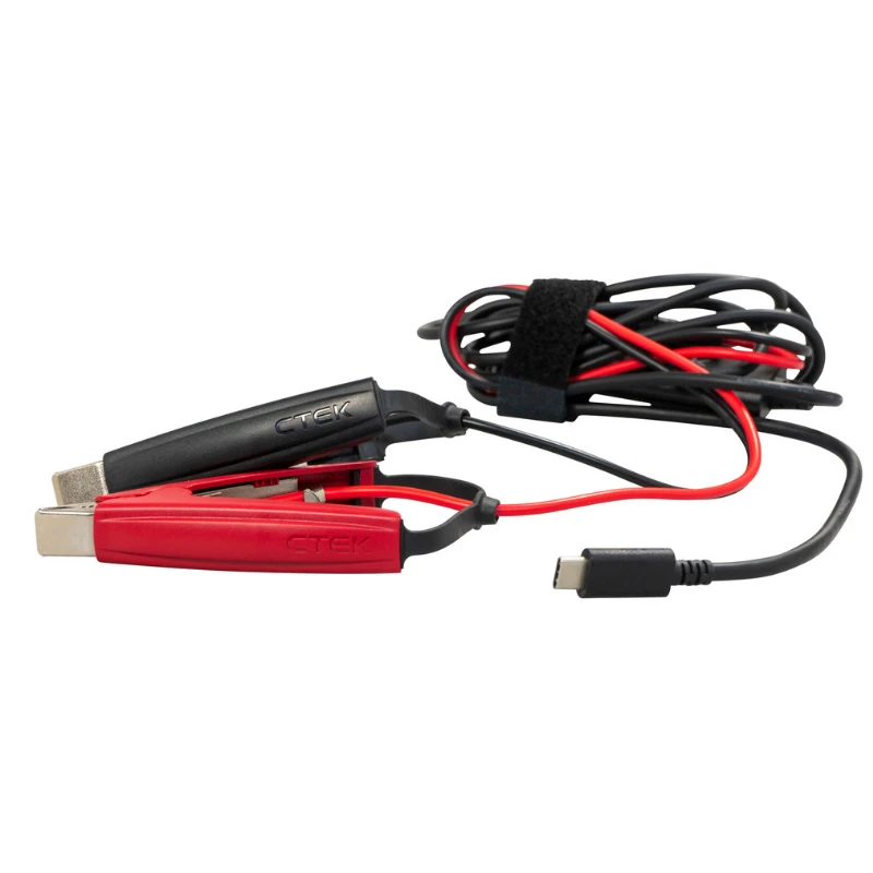 CTEK CS FREE USB-C Ladekabel mit Zangenanschluss