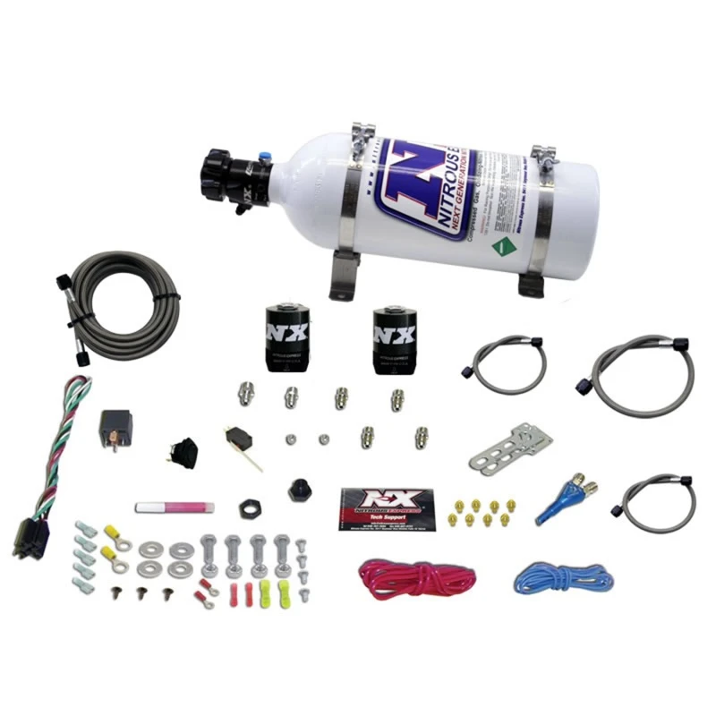 Nitrous Express All GM EFI Einzel-Düse-Nitrous-Kit mit (35-150PS) 5lb Flasche