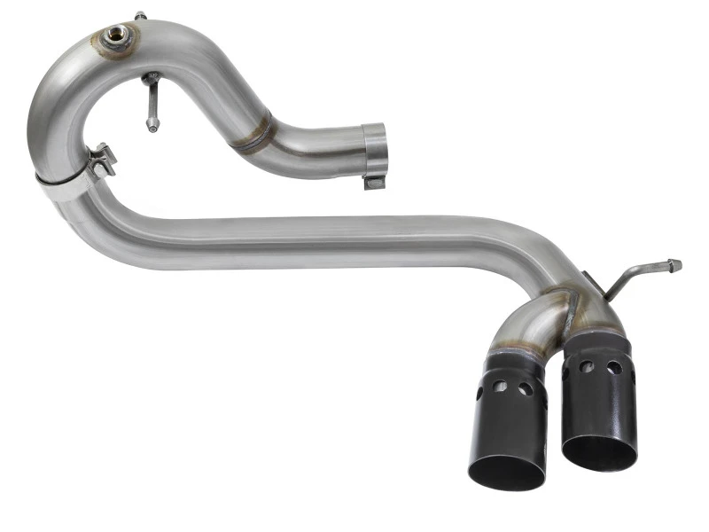aFe Rebel Series DPF-Back 3 Zoll Seitenabgang SS Auspuffanlage mit IC Schwarze Spitze 2016 GM Colorado/Canyon 2.8L (td)