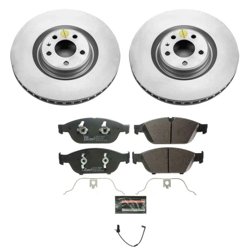 Power Stop 17-18 Audi A6 Front Euro-Stop Brake Kit