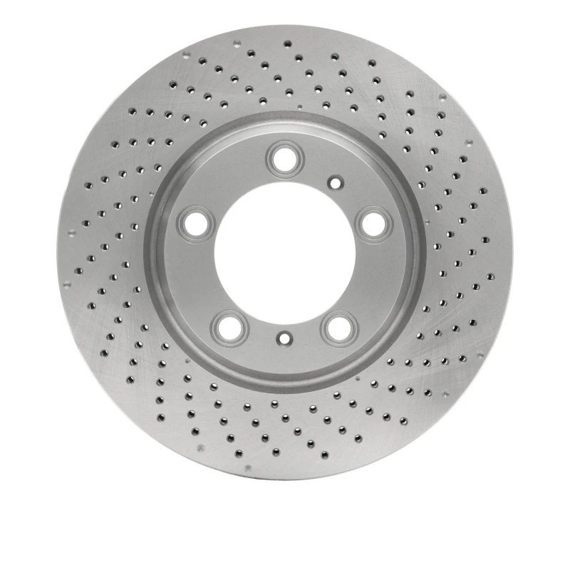 DFC 99-23 Porsche 718 Boxster Right Front Drilled Brake Rotor