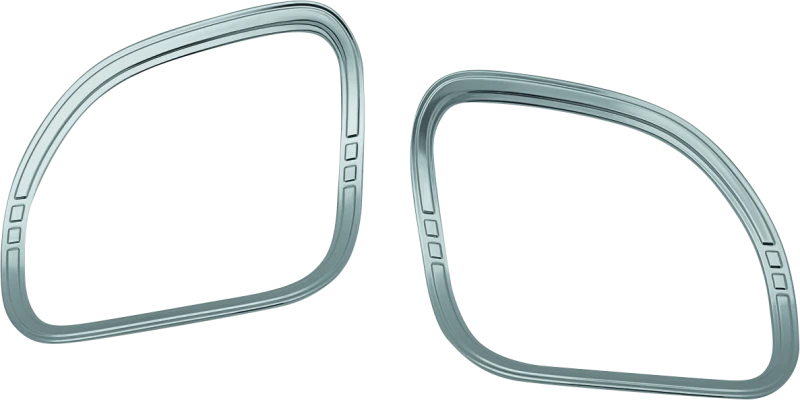 Kuryakyn Tri-Line Speaker Accents für Road Glide Chrome