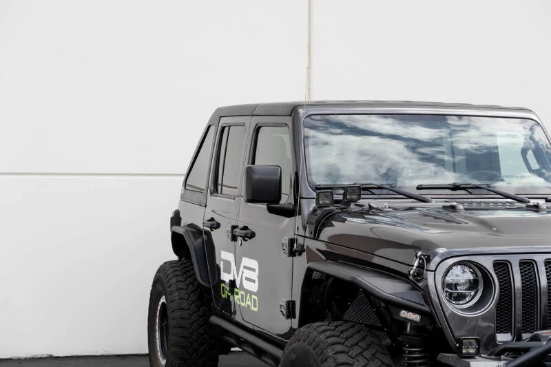 DV8 Offroad 2018+ Jeep Wrangler JL Razor Series Fastback Hard Top