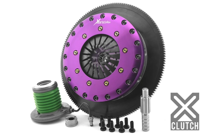 XClutch 05-10 Ford Mustang GT 4.6L 9in Twin Solid Ceramic Clutch Kit