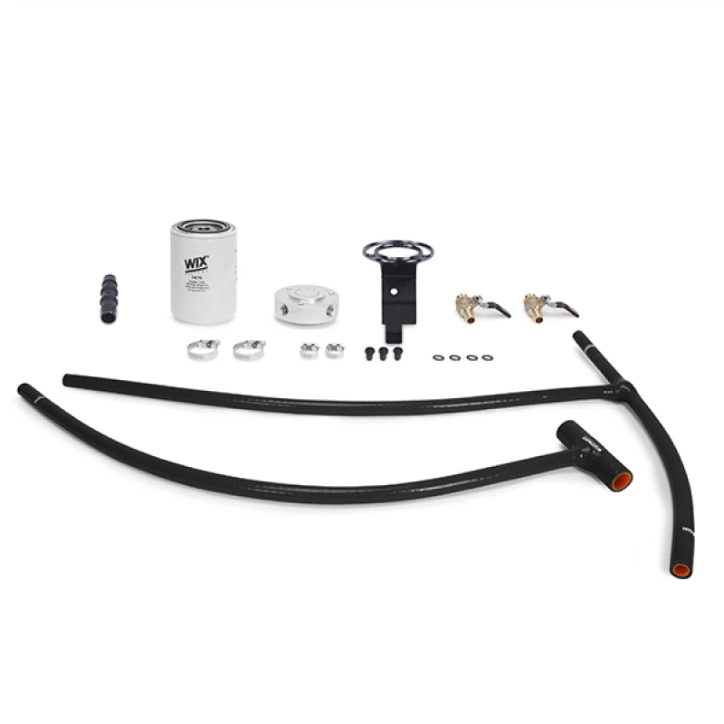 Mishimoto 03-07 Ford 6.0L Powerstroke Kühlmittel-Filtrations-Kit - Schwarz