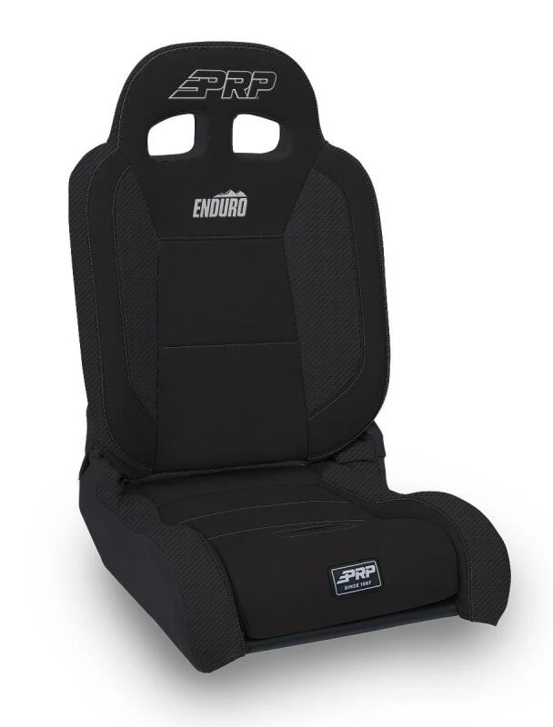 PRP EnduroDaily Reclining Suspension Seat - Black Suede - Driver