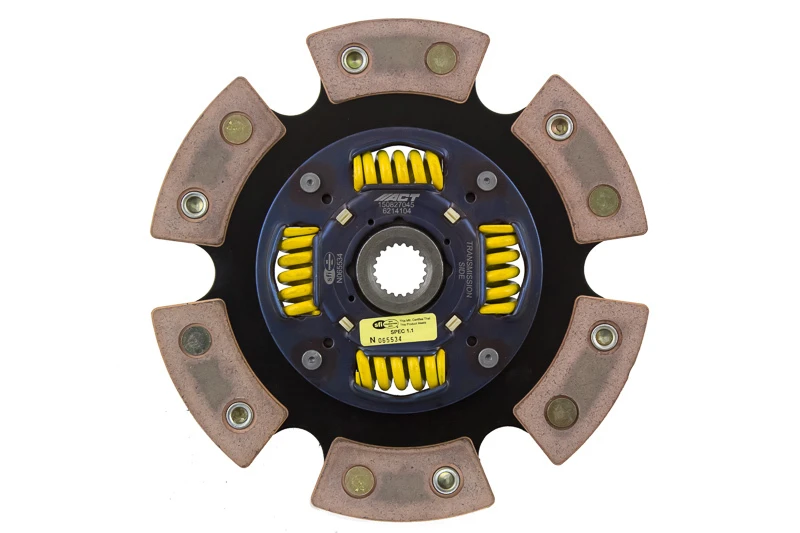 act_6214104-6796262559cc6 ACT 6 Pad Sprung Race Disc for 1993 Hyundai Elantra