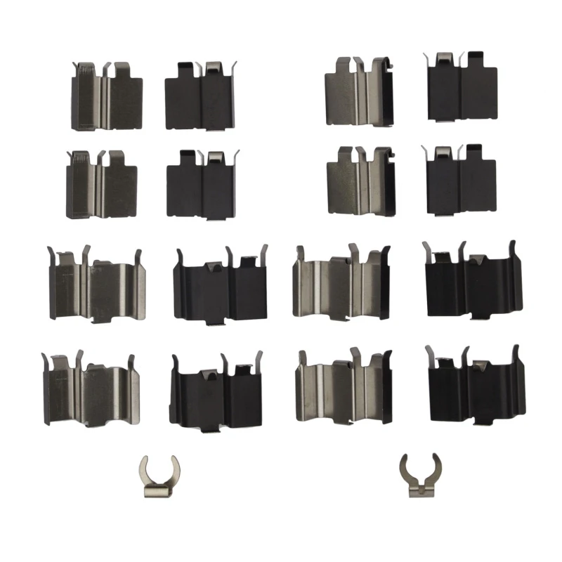 DFC 05-11 Freightliner FL360 (Mexico) Rear/Front 5000 Adv Semi Metallic Brake Pads & Hardware Kit