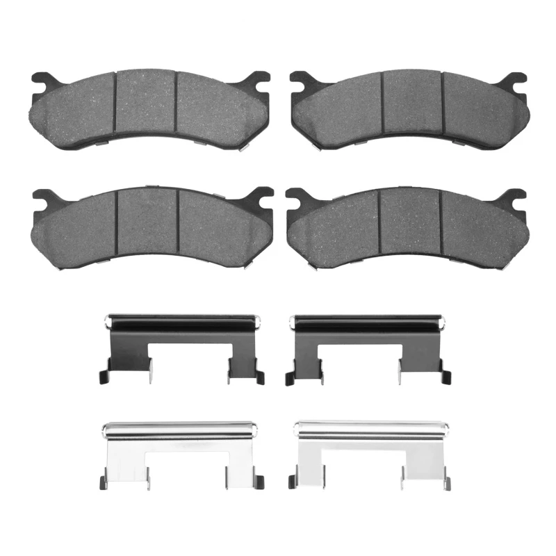 DFC 99-13 Cadillac Escalade EXT Front/Rear Ultimate Duty Performance Brake Pads and Hardware Kit