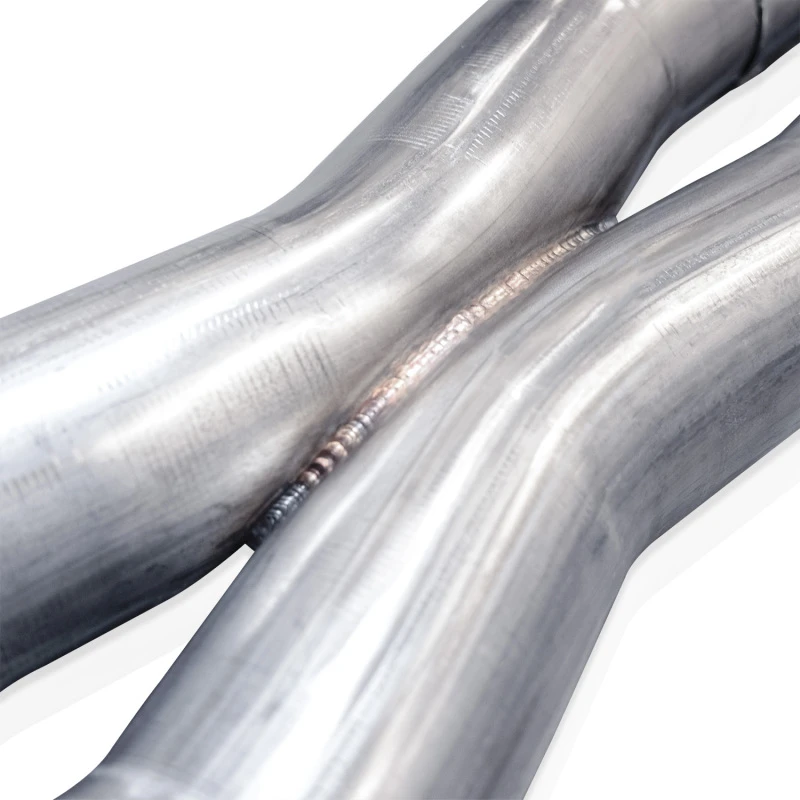 Stainless Works 2024 Mustang GT Catback Dual Tips Redline Sound X-Pipe Performance Connect Exhaust