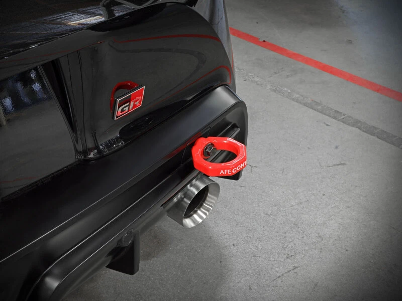 aFe Control Heck Schlepphaken Rot 20-21 Toyota GR Supra (A90)