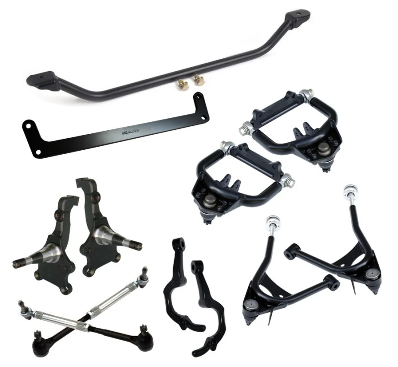 Ridetech 64-66 Ford Mustang Komplett-Coil-Over-Federungssystem mit Pin-Spindel