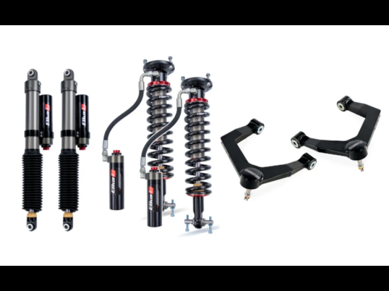 Cognito 1-Zoll Elite Leveling Kit für 2019–2024 Chevy/GMC Silverado/Sierra 1500 4WD mit Elka 2,5 Shocks
