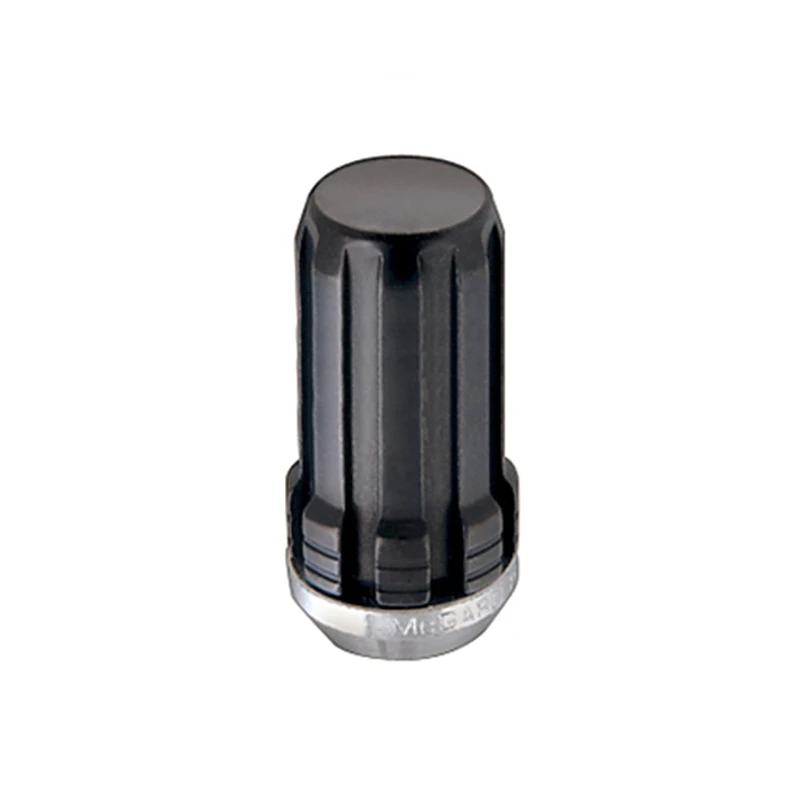 McGard SplineDrive Radmutter (Kegelsitz) M14X1.5 / 1.935in. Länge (Box mit 50) - Schwarz (Werkzeug erforderlich)