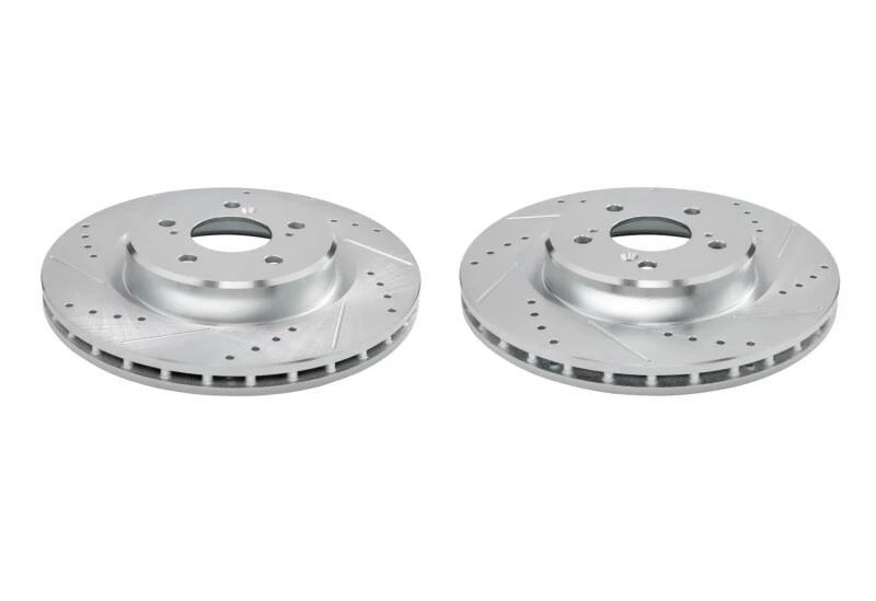 Power Stop 21-23 Acura TLX Front Drilled & Slotted Rotor - Pair