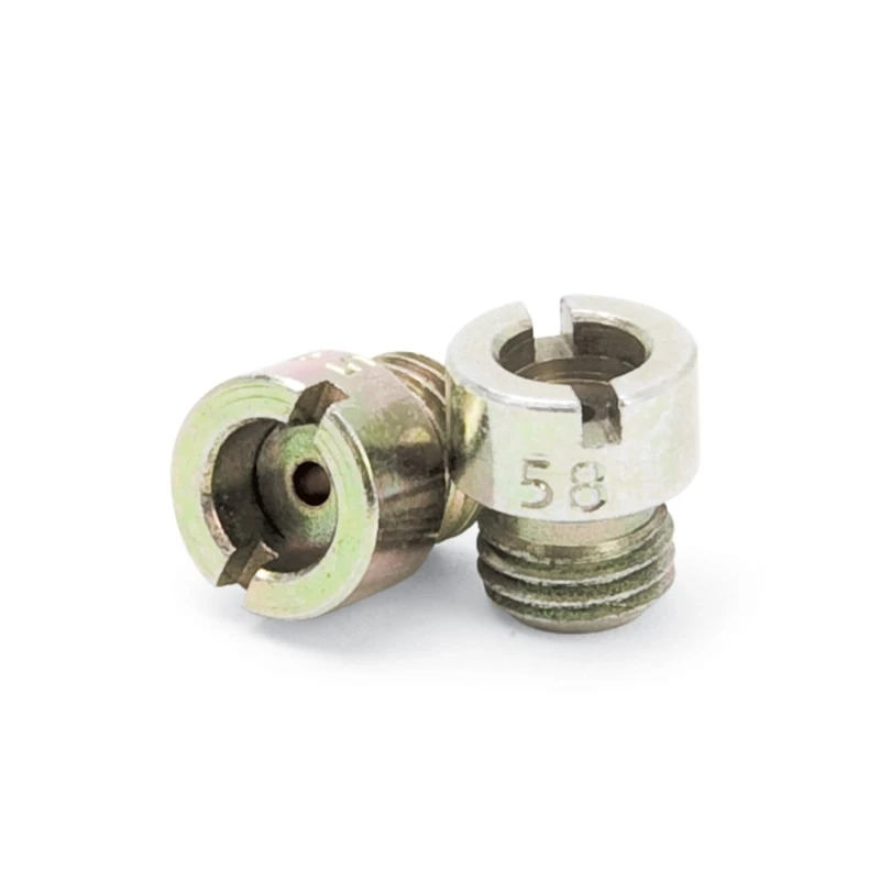 Edelbrock Standard-Hauptdüsen 1/4-32-Gewinde Düse 58 Größe-0 057In Menge-2