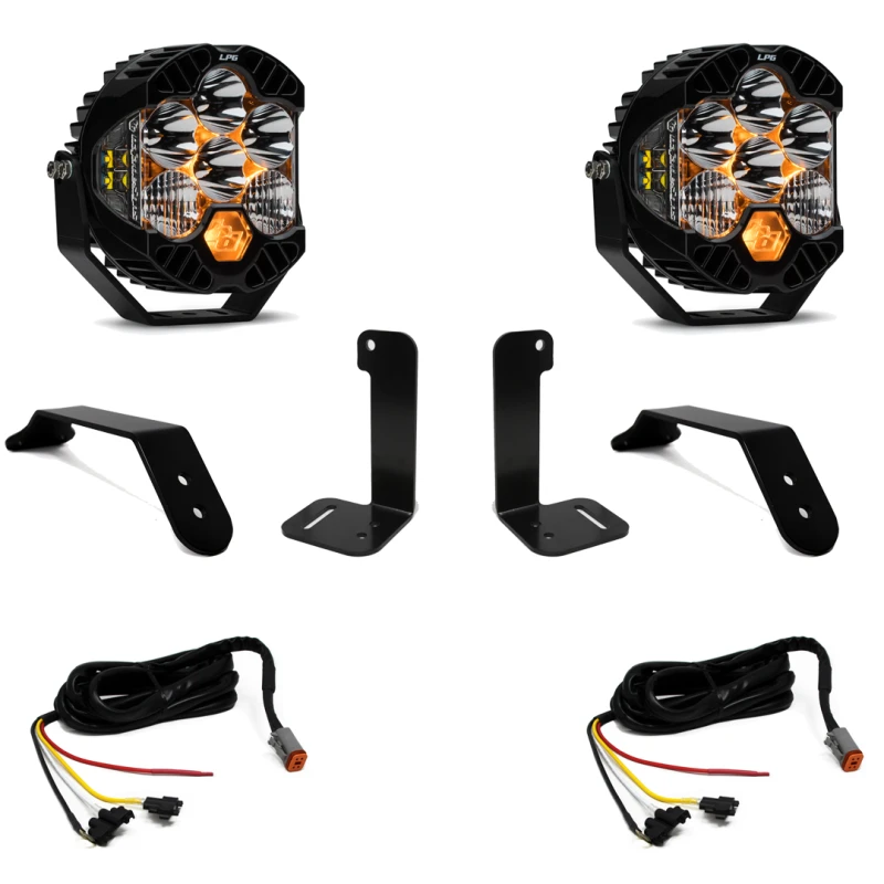 Baja Designs Dual LP6 Auxiliary Light Kit für 2018+ Jeep JL/JT