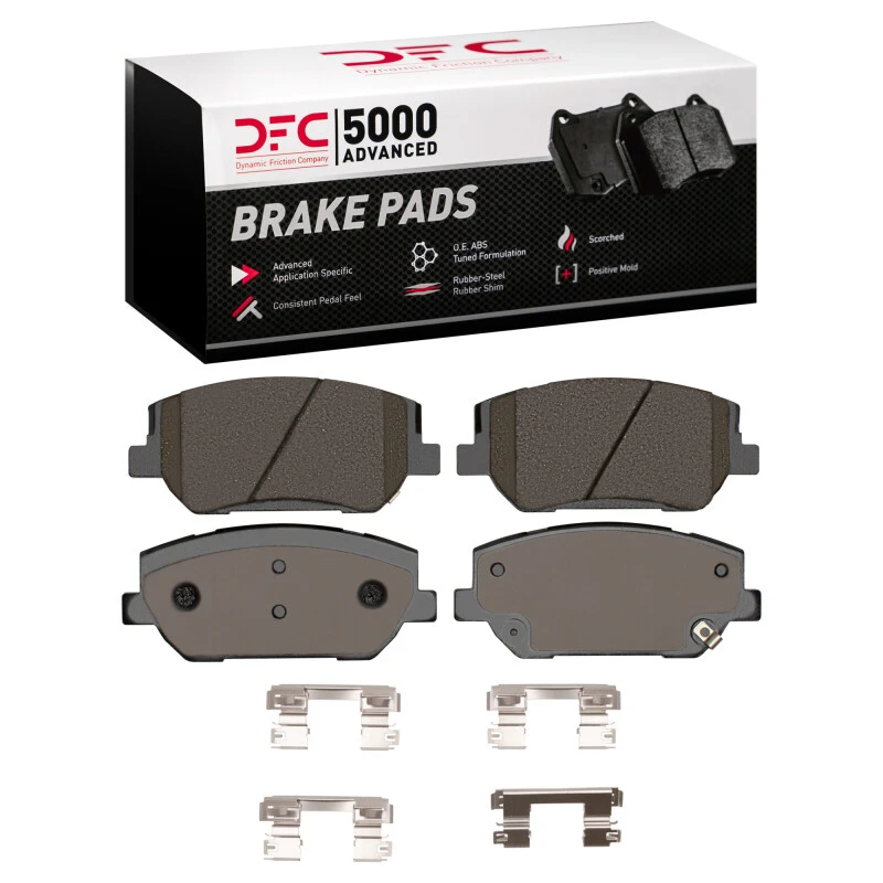 DFC 19-20 Hyundai Santa Fe Front 5000 Advanced Ceramic Brake Pads and Hardware Kit