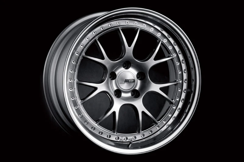 SSR Professor MS3 18x9.5 +25 HP 5/114.3 Silver Wheel SPECIAL ORDER-NO CANCELLATION
