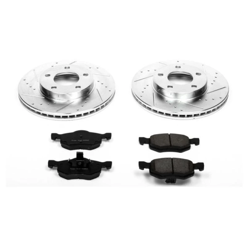 powerstop_K1930-67944c8a8099a Power Stop 01-07 Ford Escape Front Z23 Evolution Sport Brake Kit