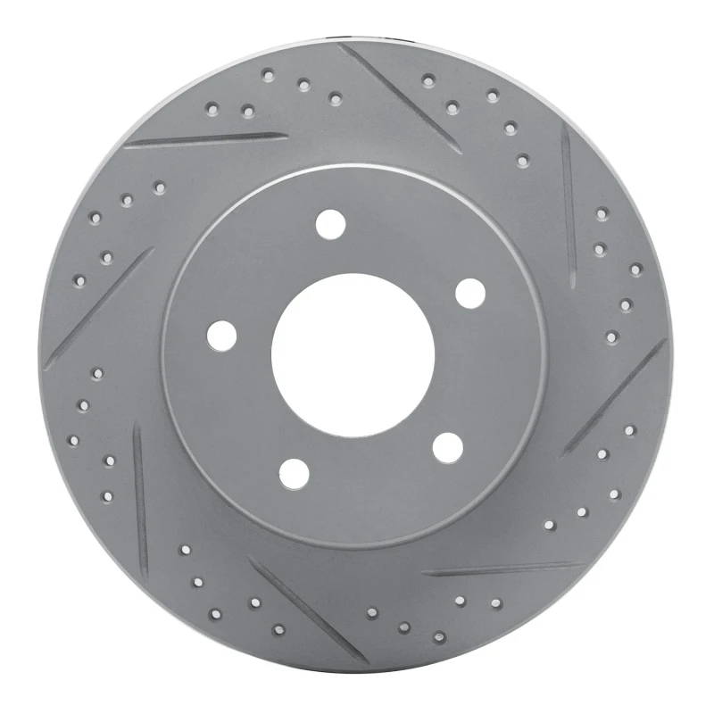 DFC 92-05 Buick Riviera Rear Right Drilled & Slotted Geoperformance Rotor