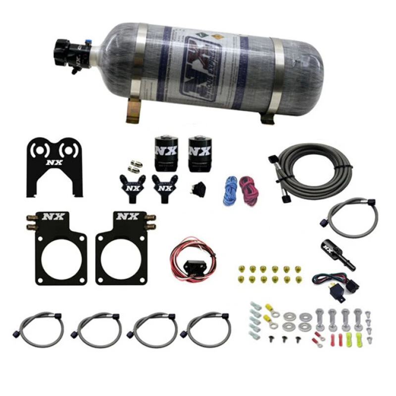 Nitrous Express Nissan GT-R Nitrous-Kit (35-300PS) mit Composite-Flasche