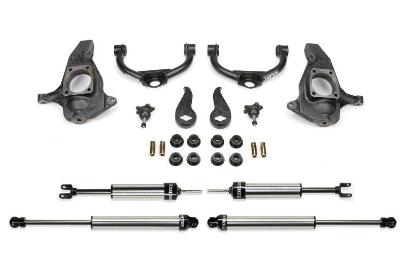 Fabtech 11-19 GM C/K2500HD/3500HD 4 Zoll Ultimatives System mit DL-Stoßdämpfern