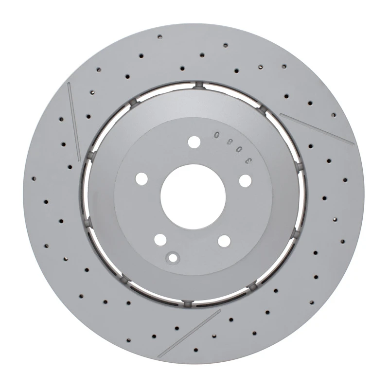 DFC 06-11 Mercedes-Benz SLK55 AMG Front Drilled and Slotted Hi-Carbon Alloy Geomet Coated Rotor