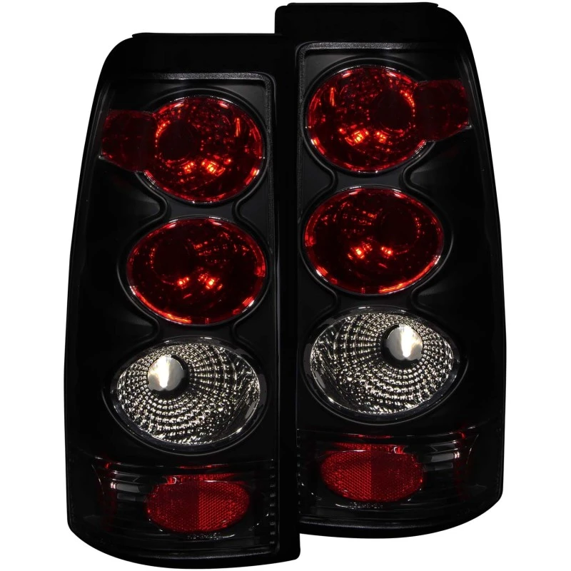anzo_211160-6792de055b214 ANZO 1999-2002 Chevrolet Silverado 1500 Taillights Dark Smoke