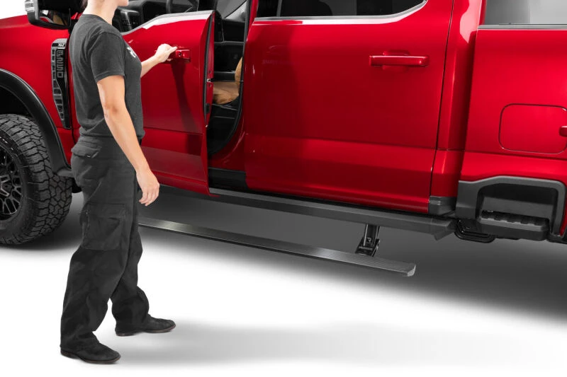 AMP Research 2022 Ford F-250/350/450 (250/350 Only Sync 4 Models) Crew Cab PowerStep XL - Black