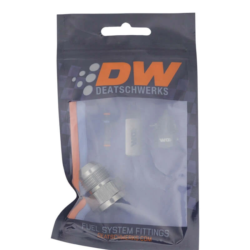 DeatschWerks 6AN-Weibchen-Flansch auf 8AN-Männchen-Flansch-Expander - eloxiertes DW-Titan