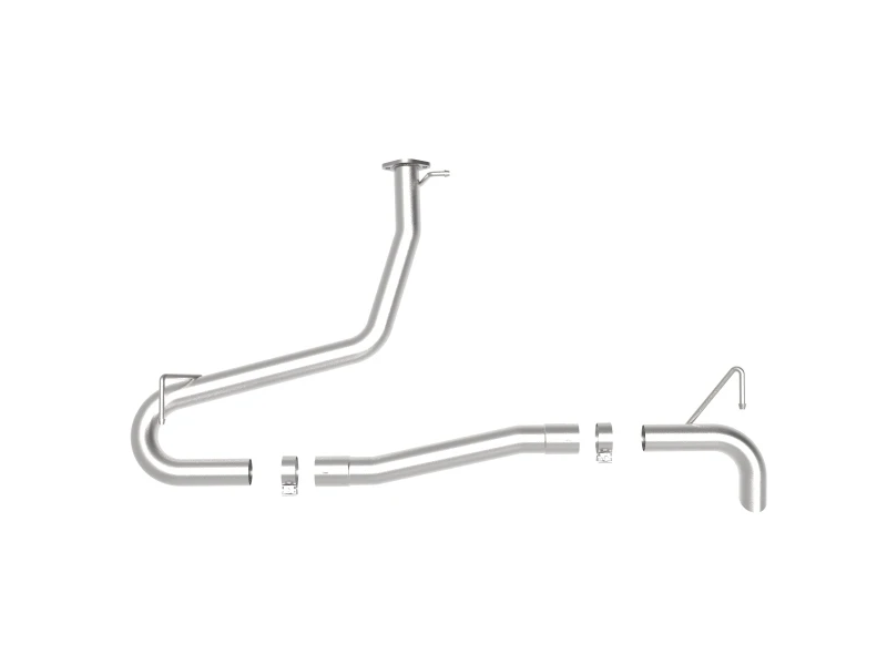 aFe Takeda 2-1/2 Zoll 304 SS Achse-Rück Abgasanlage (ohne Schalldämpfer) 18-21 Hyundai Kona L4 1.6L (t)