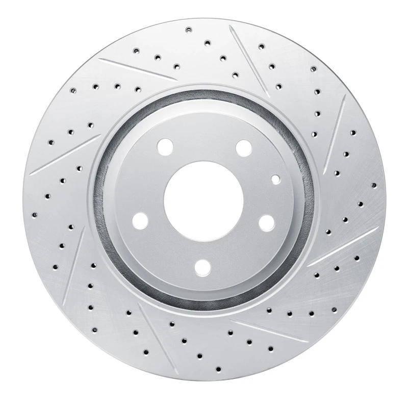 DFC 16-25 Mazda 6 Front Right Drilled & Slotted Geoperformance Rotor