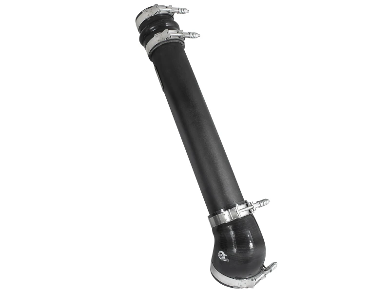 aFe Bladerunner 3 Zoll schwarzes Intercooler-Kaltseite-Rohr Dodge Diesel LKW 94-02 L6-5.9L
