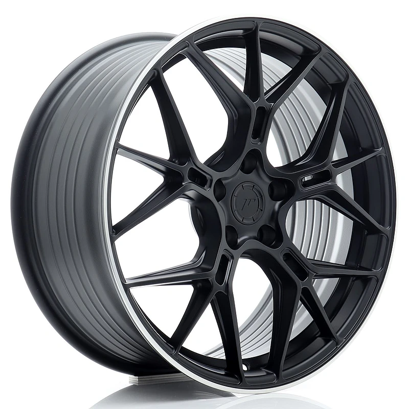 JR Wheels JR51 19x8,5 ET45 5x112 Satin Black w/ Machined Lip