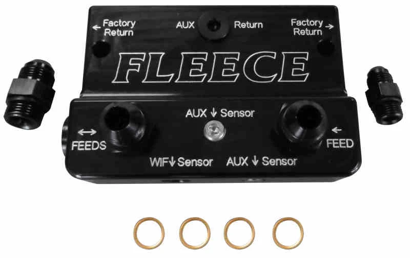 Fleece Performance 10-12 Dodge 6.7L Cummins 4. Generation Kraftstoffverteilungsblock