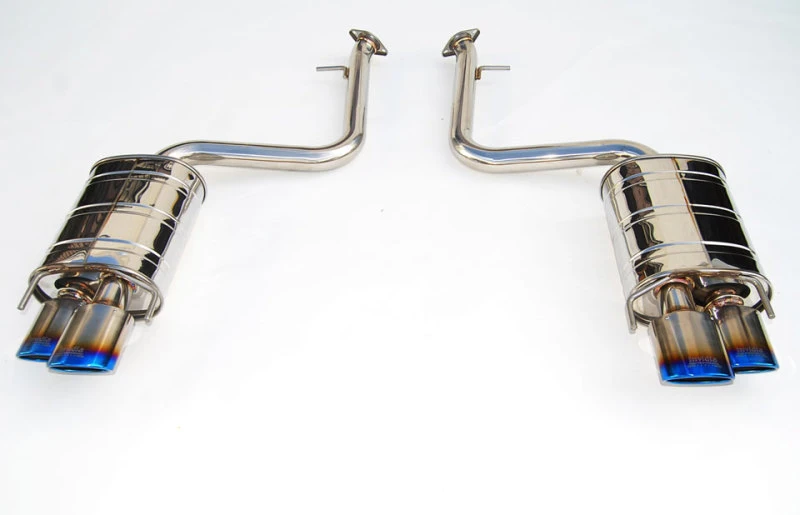 Invidia Titanium Quad Rolled Tip Axel-Back Exhaust for 15+ Lexus RC350/200T