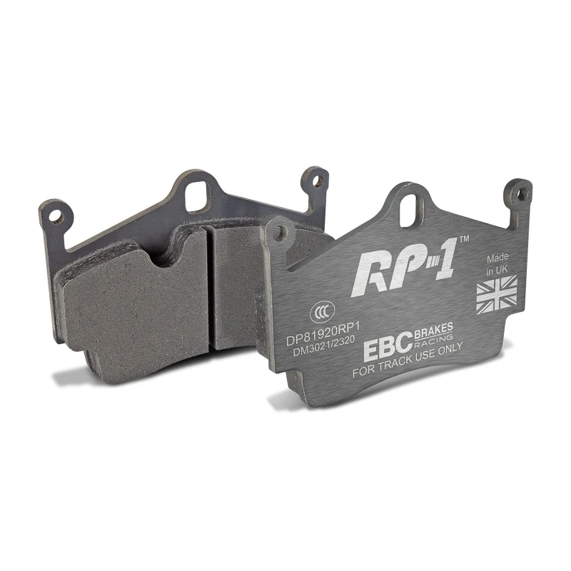 EBC Racing 12-16 Porsche Boxster (Cast Iron Disc Only) RP-1 Race Rear Brake Pads